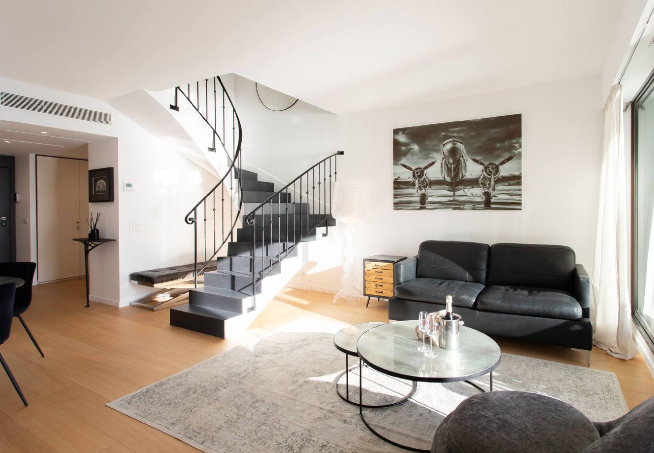 Апартаменты на Ницца / Nice - #22 Duplex Palais Maeterlinck